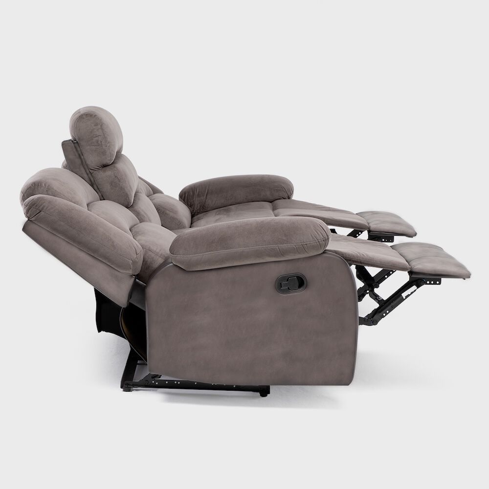 Sof&aacute; 3 Cuerpos Reclinable Moderno New Martell image number 5.0