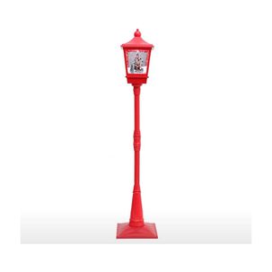 Faro De Navidad 190 Cm Nieve Y M&uacute;sica