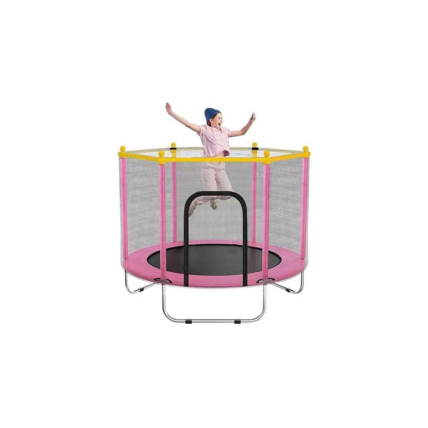 Cama Elastica Trampolin De Ni&ntilde;os Rosada image number 1.0