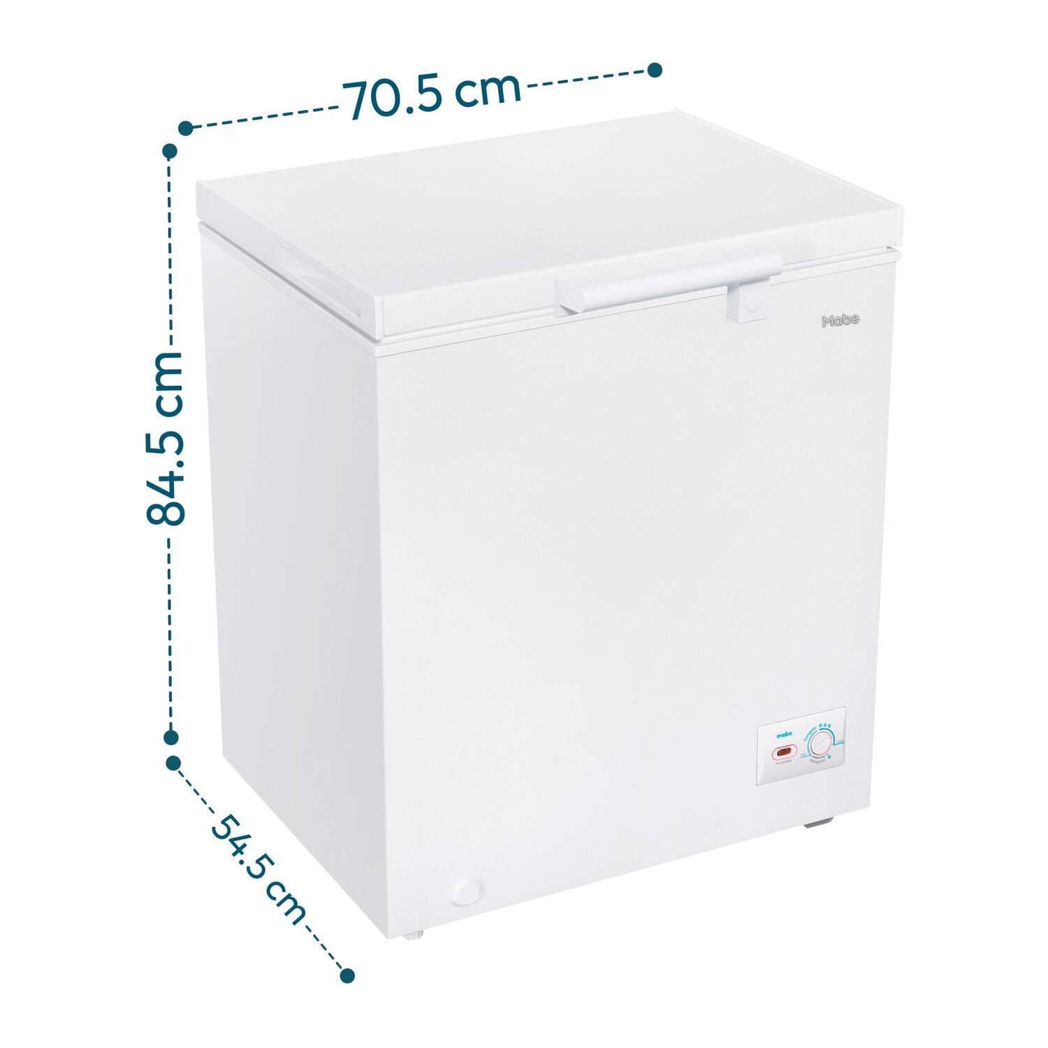 Freezer Horizontal Mabe FDHMHM145PPLB0 / Fr&iacute;o Directo / 142 Litros / E image number 3.0