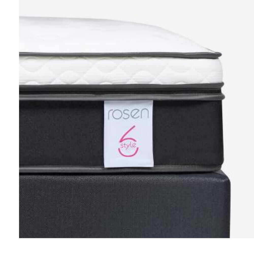 Cama Europea Rosen New Style 6 / 2 Plazas / Base Normal image number 14.0