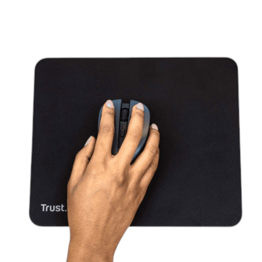 Mousepad Trust 250x210mm Superficie Optimizada Anti-slip Blk image number 4.0