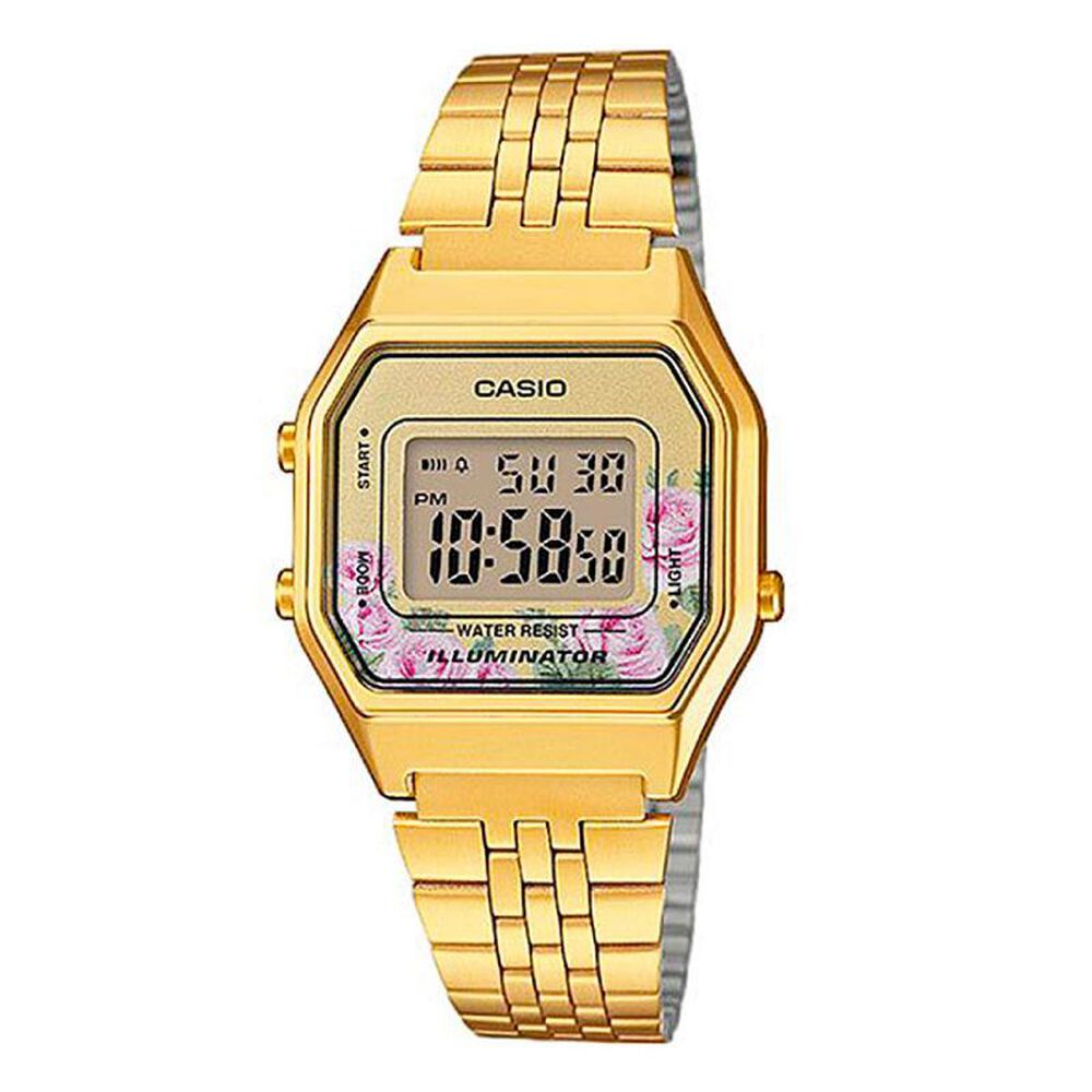 Reloj Casio Digital Mujer La-680wga-4c image number 0.0