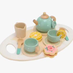 Tazas De T&eacute; Para Juego Con Caldera Pastel