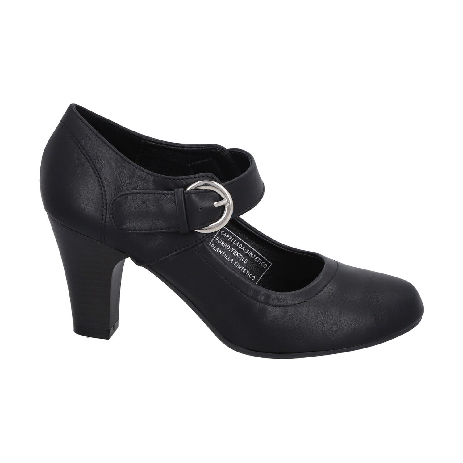 Zapato Cueca 001 Negro Police image number 0.0