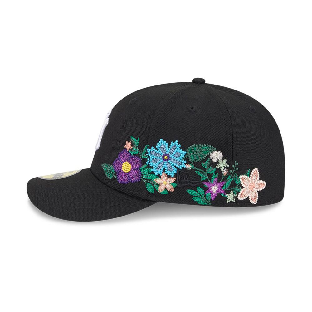 Gorra 59fifty New York Yankees Tonal Florals Negro image number 3.0
