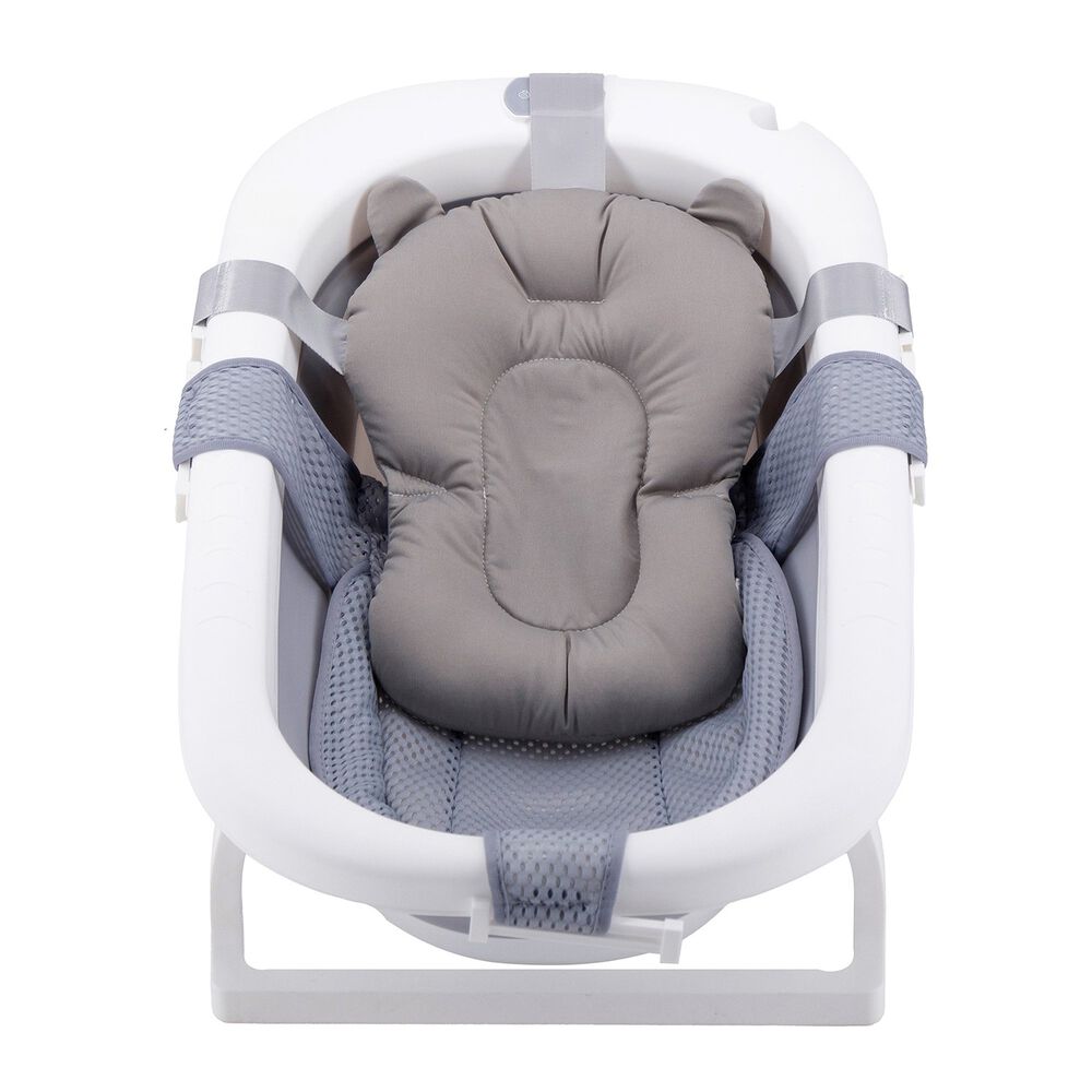 Ba&ntilde;era Plegable Bebe Con Cojin Almohada Y Reductor Gris image number 2.0