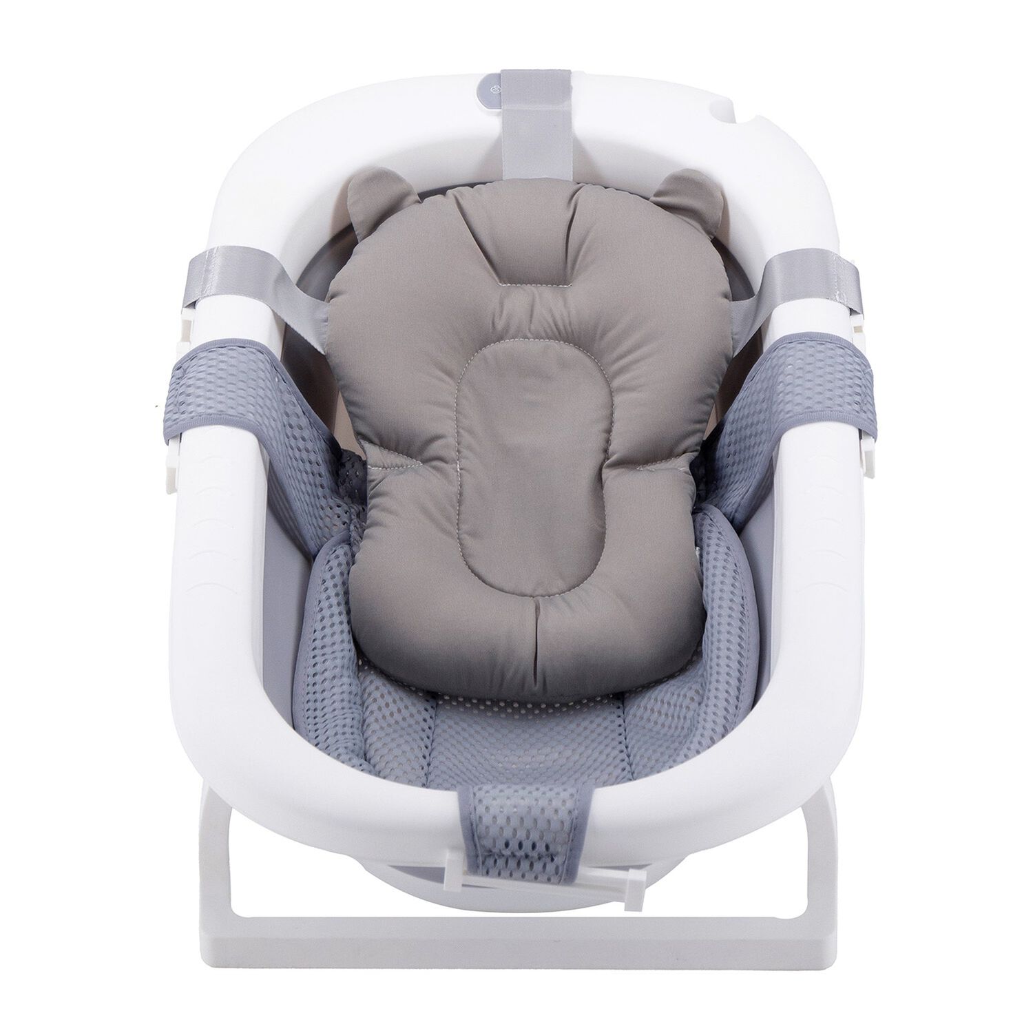 Ba&ntilde;era Plegable Bebe Con Cojin Almohada Y Reductor Gris image number 2.0