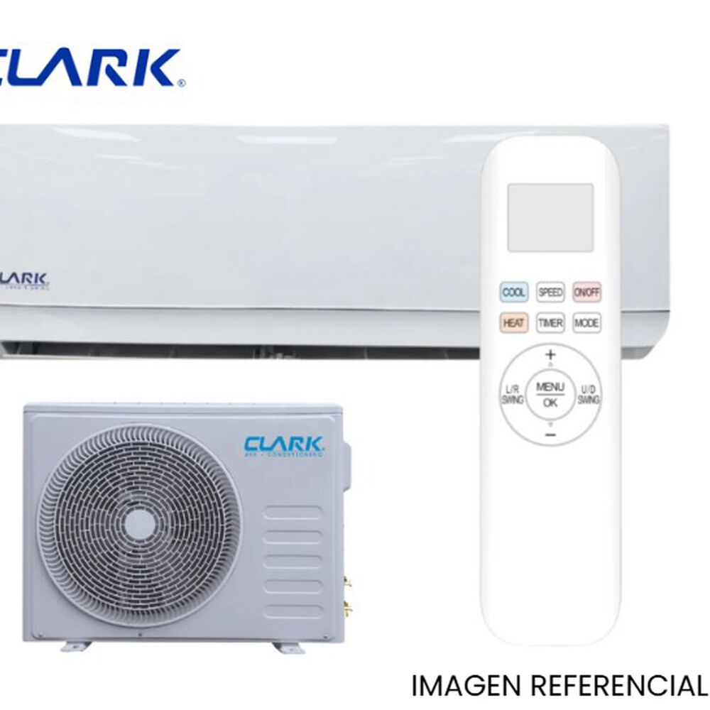Aire Acondicionado Tipo Split Muro De 12000 Btu Inverter Clark image number 0.0