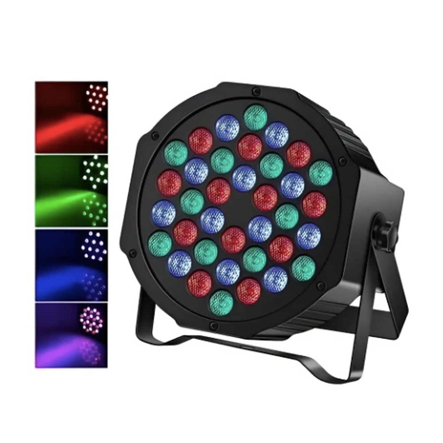 Luces Discoteque Proyector Led Rgb Dmx Luz Fiesta Dj 36 Led image number 1.0