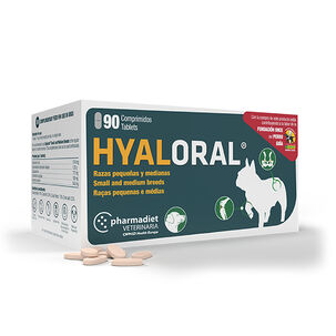 Hyaloral Razas Pequeñas Y Medianas - 90 Comprimidos