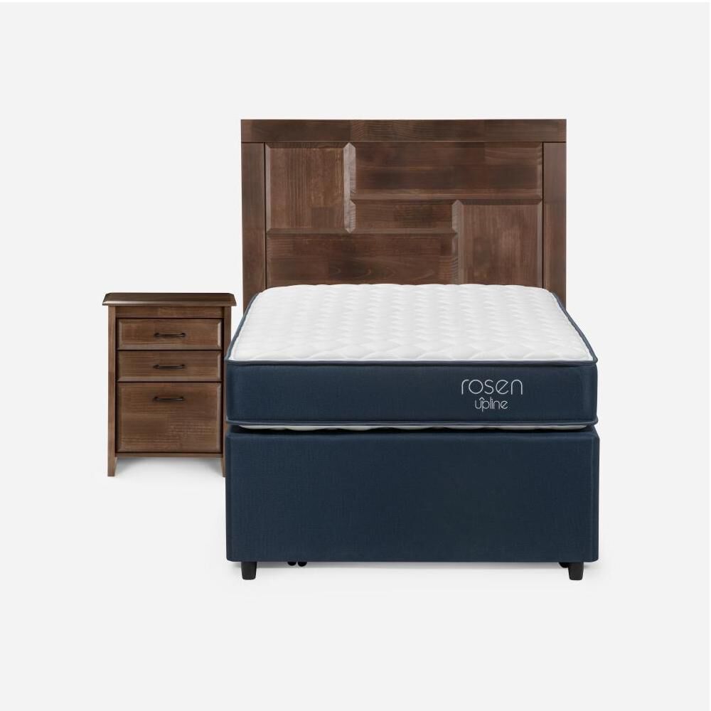 Div&aacute;n Rosen Upline / 1.5 Plazas / Base Normal + Set De Maderas Dolce image number 0.0