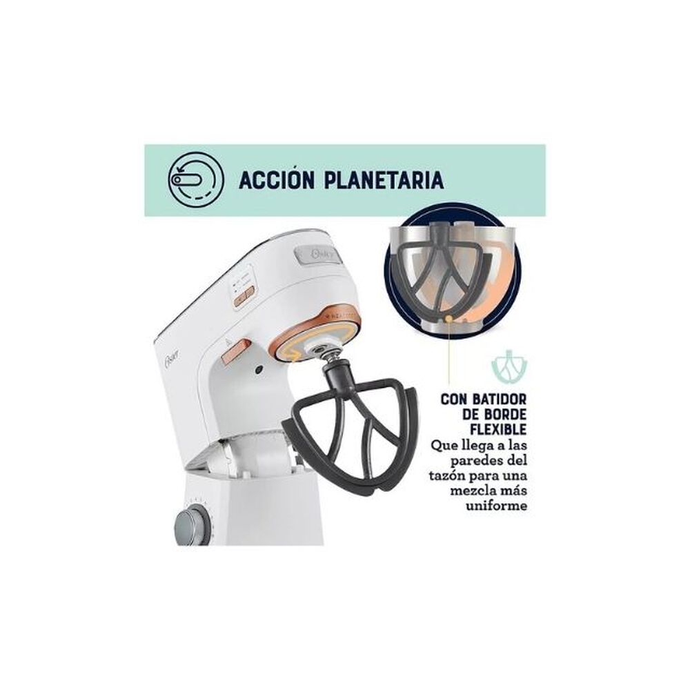 Batidora Planetaria Oster Con Tecnología Heatsoft Fpstsmpl4w Original image number 2.0