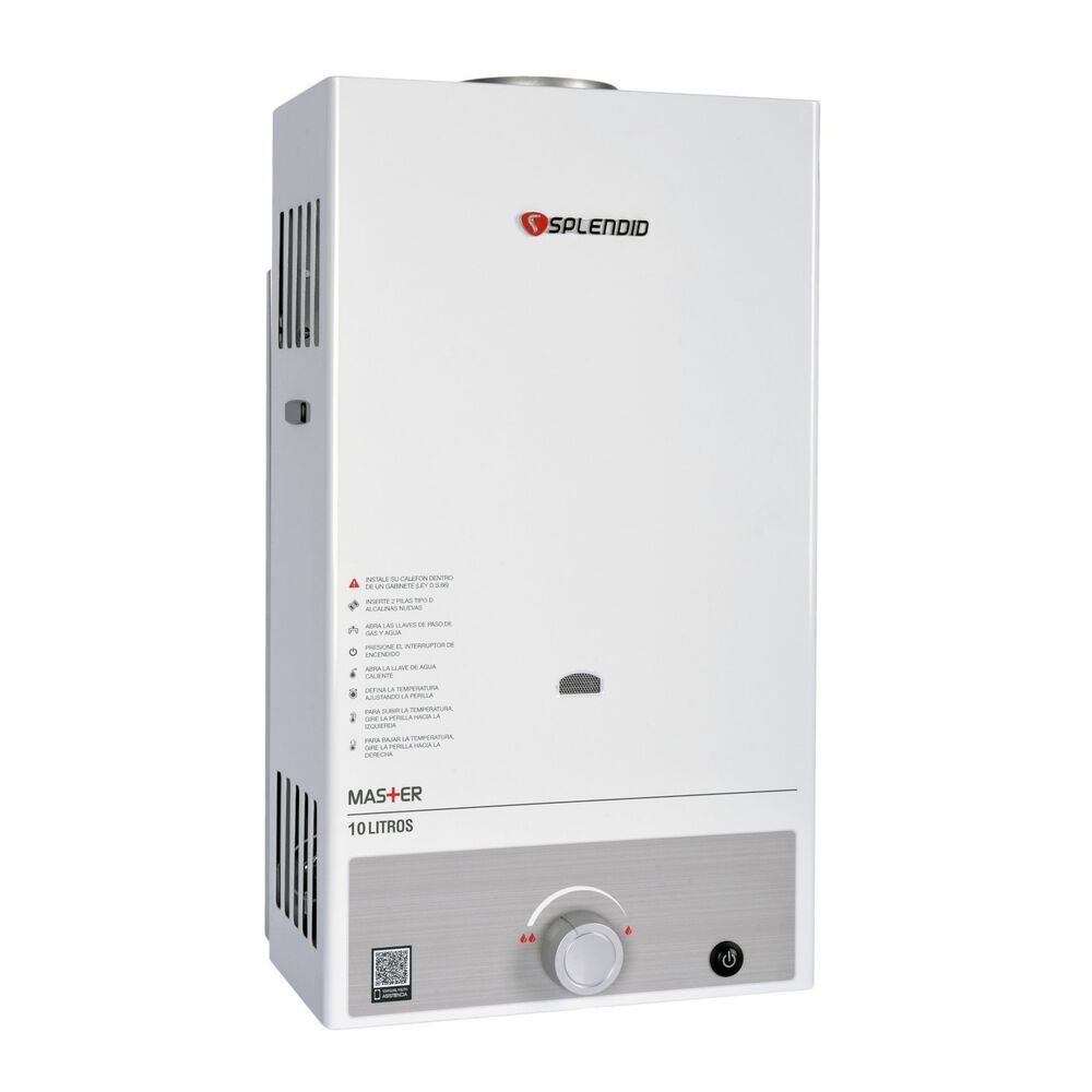 Calefont 10 Litros Gas Natural Tiro Natural Splendid image number 1.0