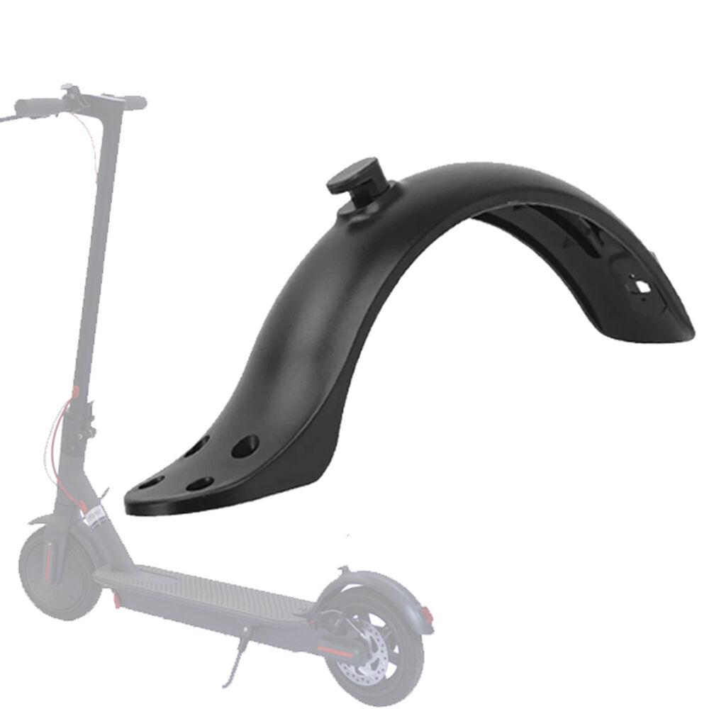 Tapabarro Trasero Scooter El&eacute;ctrico 4 Hoyos Gris image number 0.0