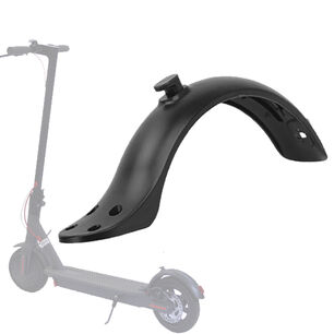 Tapabarro Trasero Scooter El&eacute;ctrico 4 Hoyos Gris