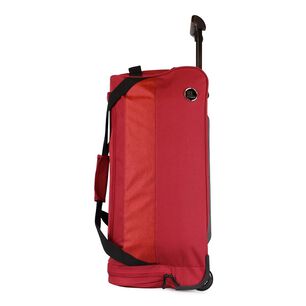 Bolso De Viaje Con Ruedas Kross M 89 Lts Rojo + Candado F