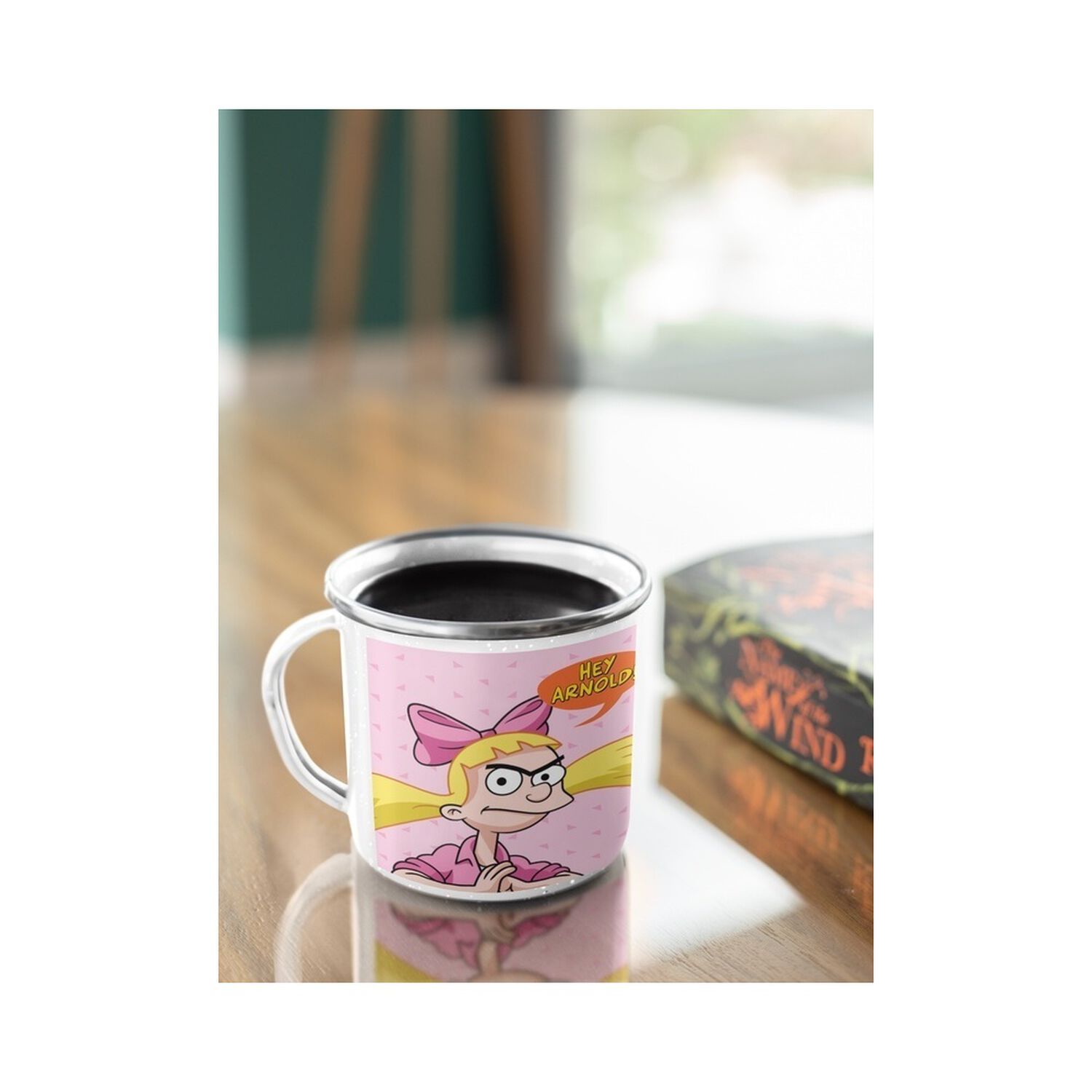 Taza Enlozada Lechera Hey Arnold Helga image number 1.0
