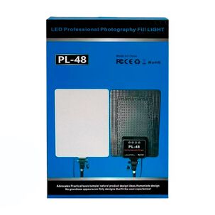 Panel Led Profesional Regulable Fotograf&iacute;a Y Video Pl-48 Con Tripode