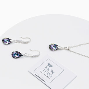 Conjunto Milan Cristales Genuinos Vitral Light