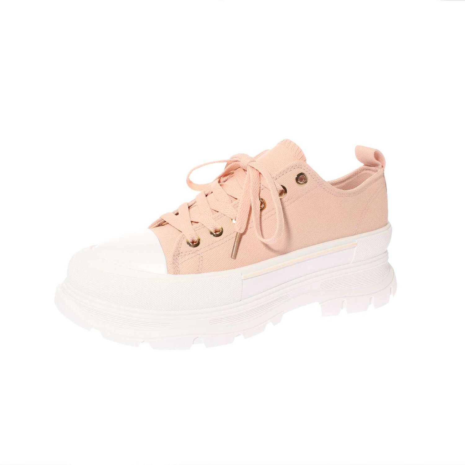 Zapatilla Lona Rosado V&iacute;a Franca Art. 5by223pink image number 0.0