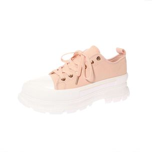 Zapatilla Lona Rosado V&iacute;a Franca Art. 5by223pink