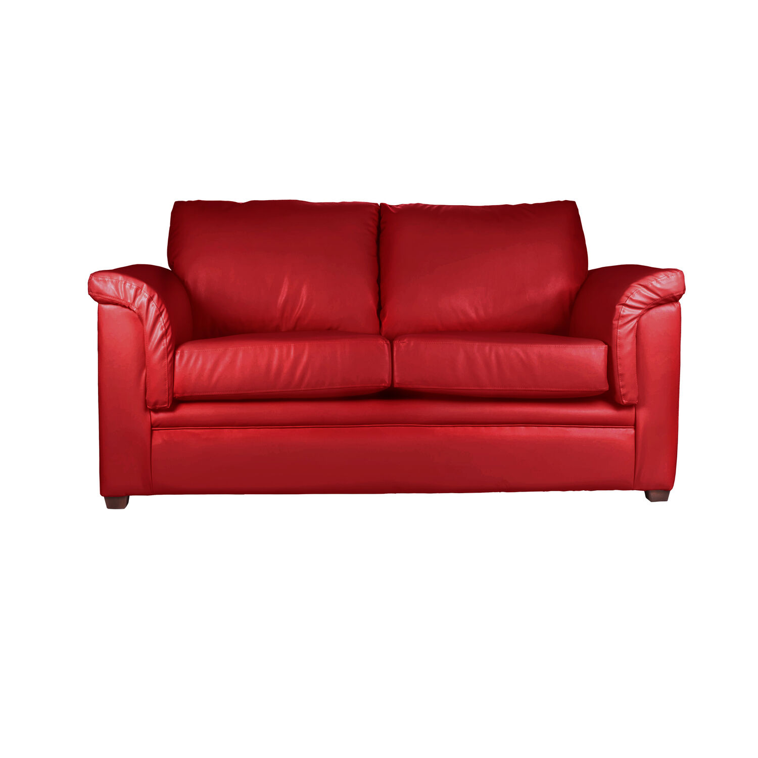 Sofa Ancona 3 Cuerpos Pu Grano Rojo image number 0.0