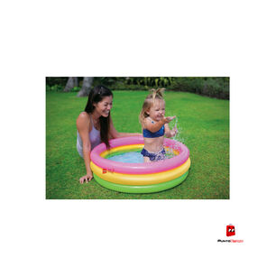 Piscina Inflable Ni&ntilde;os Redonda 86cms Colores - Ps