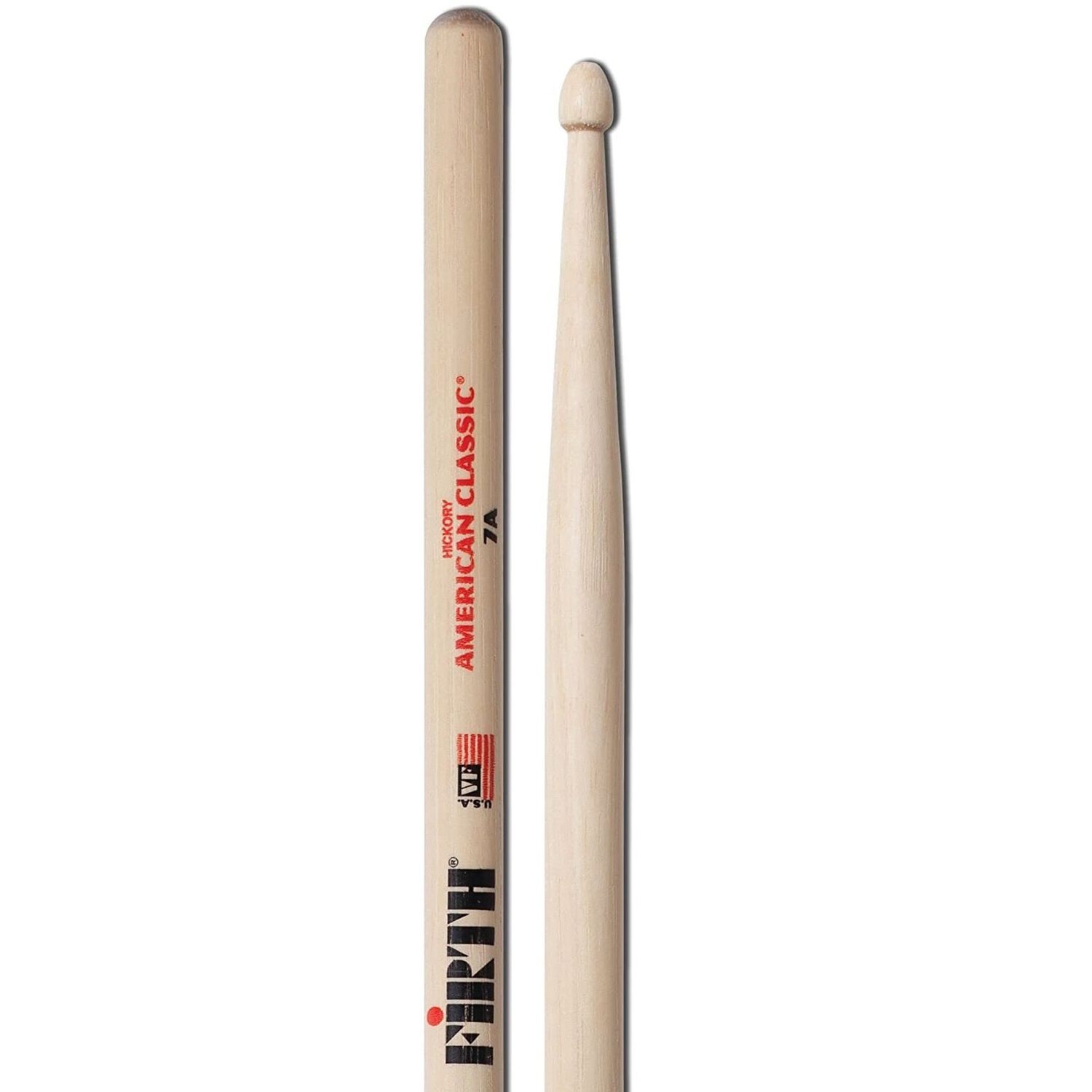 Baquetas Vic Firth 7a American Classic Punta De Madera image number 1.0