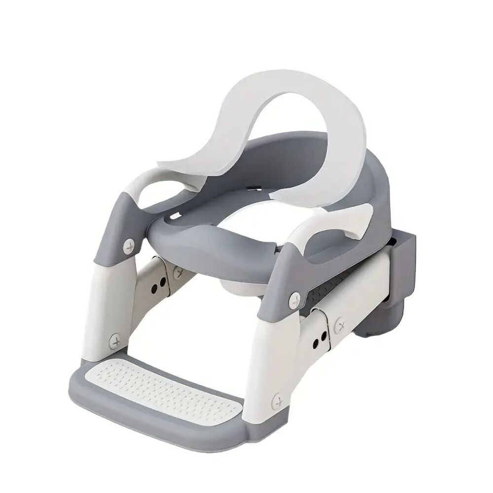 Asiento De Ba&ntilde;o Plegable Multifuncional 3 En 1 Infantil Gris image number 0.0