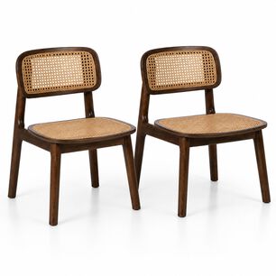 Pack De 2 Sillas De Comedor Madera Liitos 44x49x82