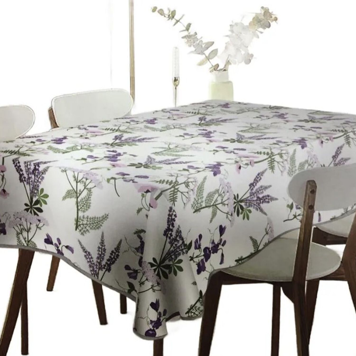 Mantel Tela Dise&ntilde;o Lavanda 140x240cm image number 0.0