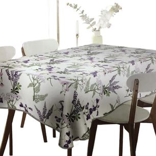 Mantel Tela Dise&ntilde;o Lavanda 140x240cm