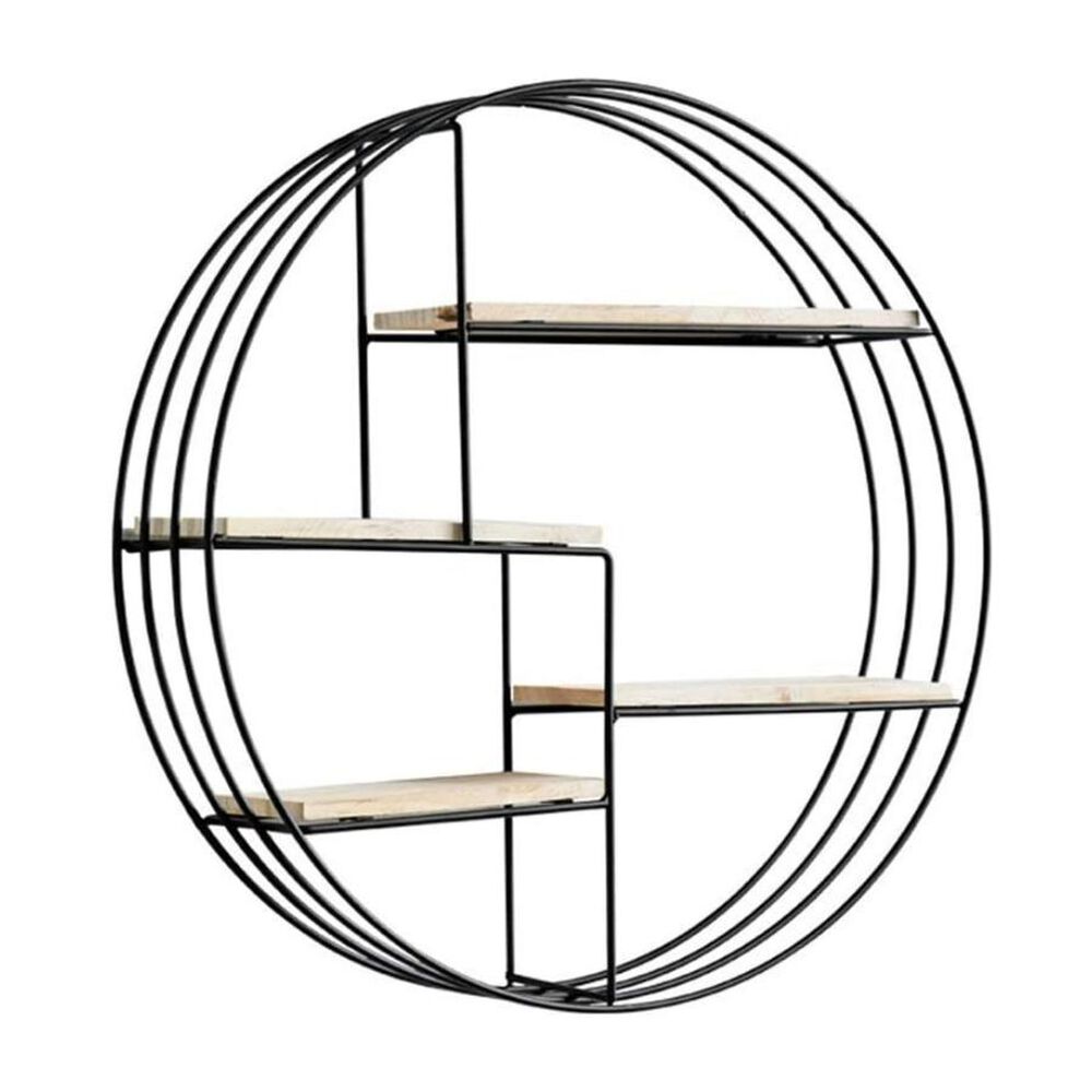 Estante Flotante De Pared Metálico Decorativo De 4 Niveles image number 0.0