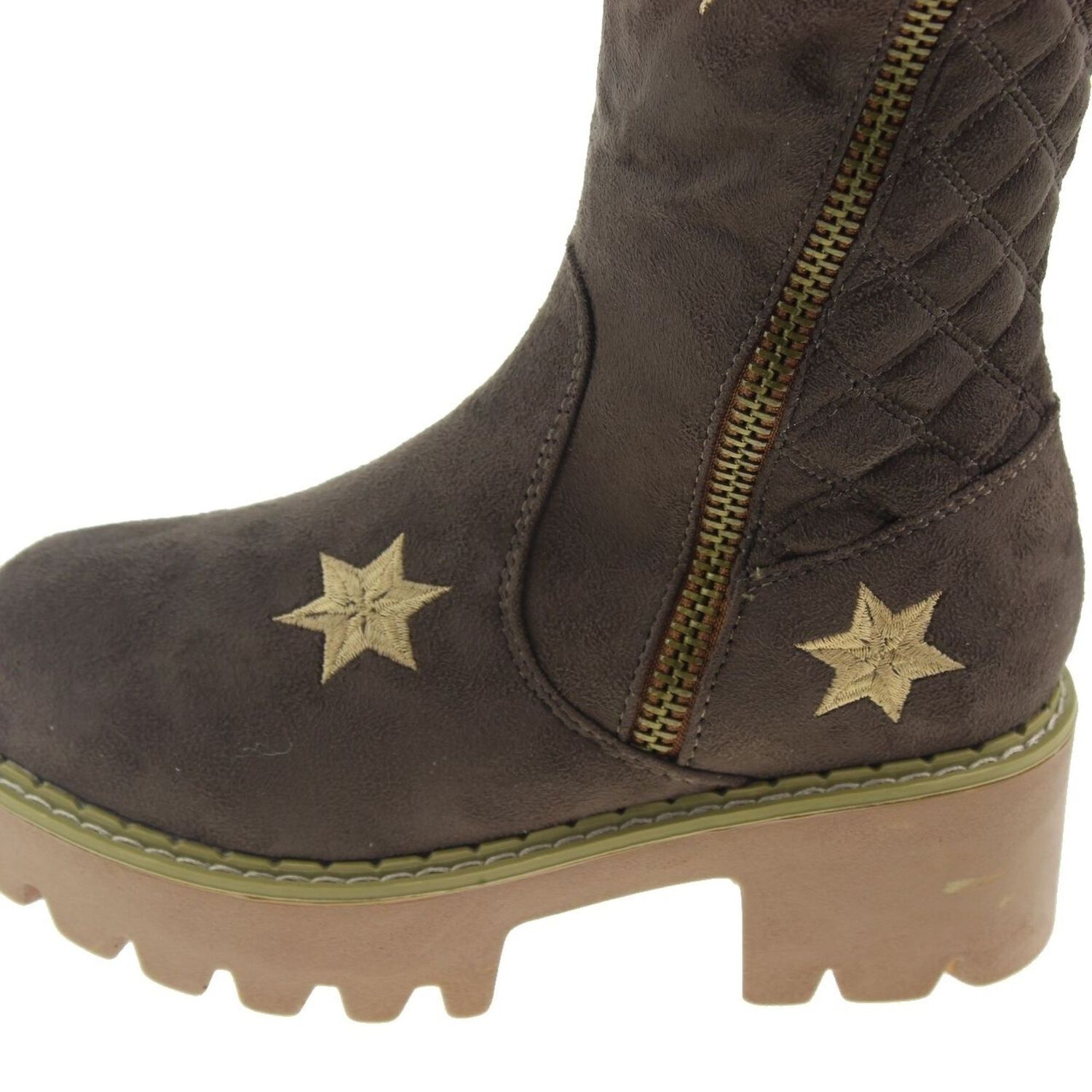 Bota Ni&ntilde;a Bordada Taupe Via Franca Art. Ni815-1 / Via Franca image number 4.0