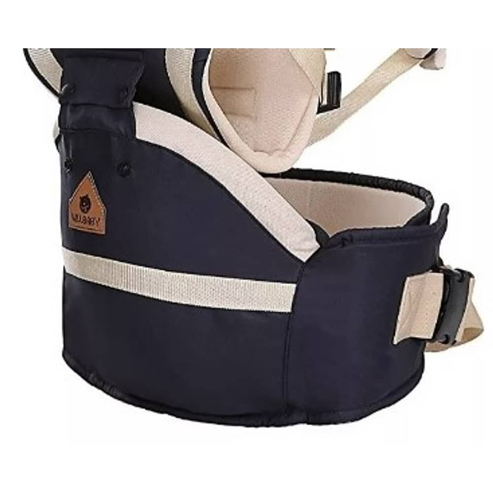 Mochila Portabeb&eacute; 3 En 1 Ajustables Asiento Removible Caf&eacute; image number 3.0