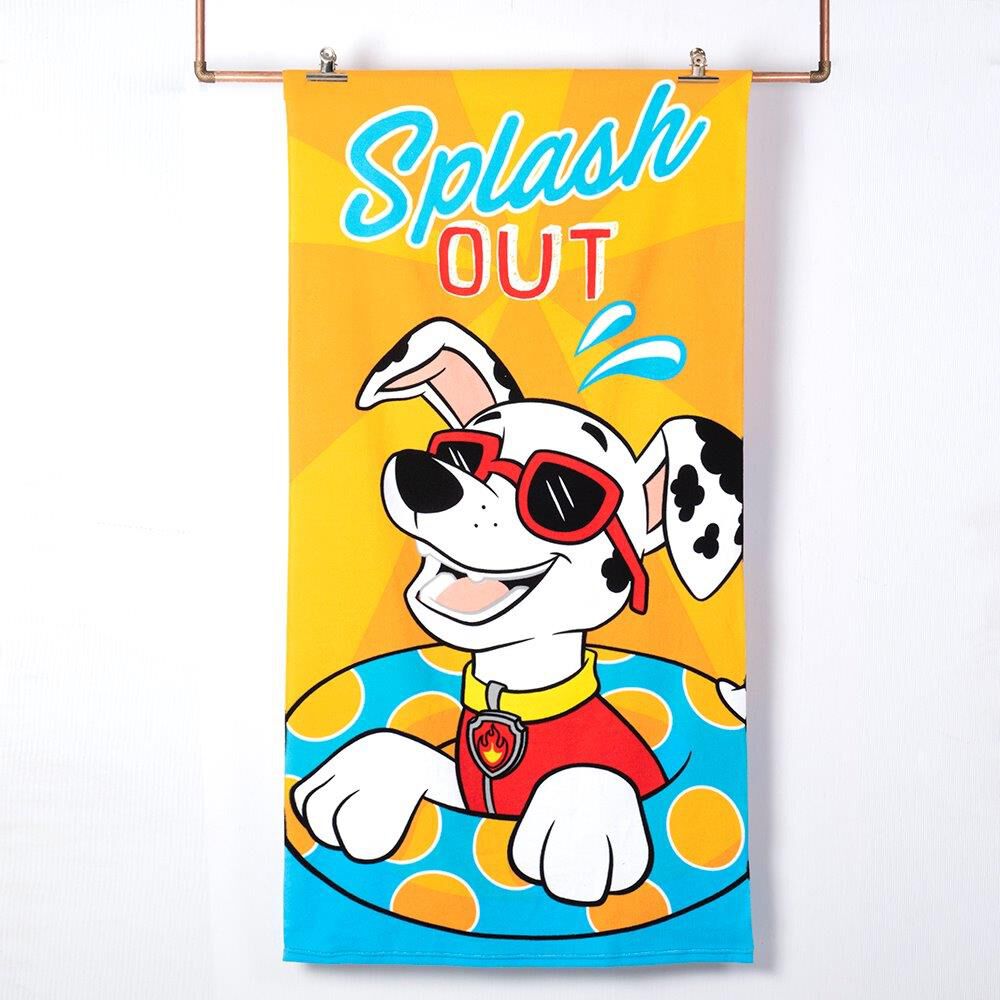 Toalla Playa C/bolso 70x140+33x42 Paw Patrol Splash image number 0.0