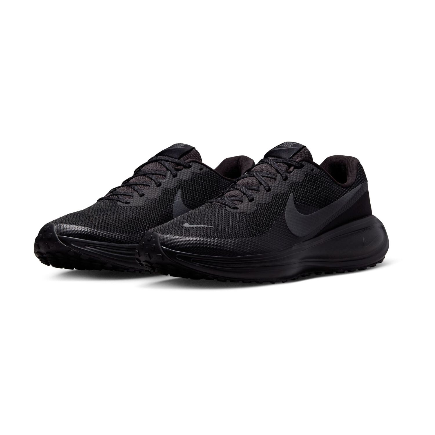 Zapatilla Nike Revolution 8 Hombre Negro image number 2.0
