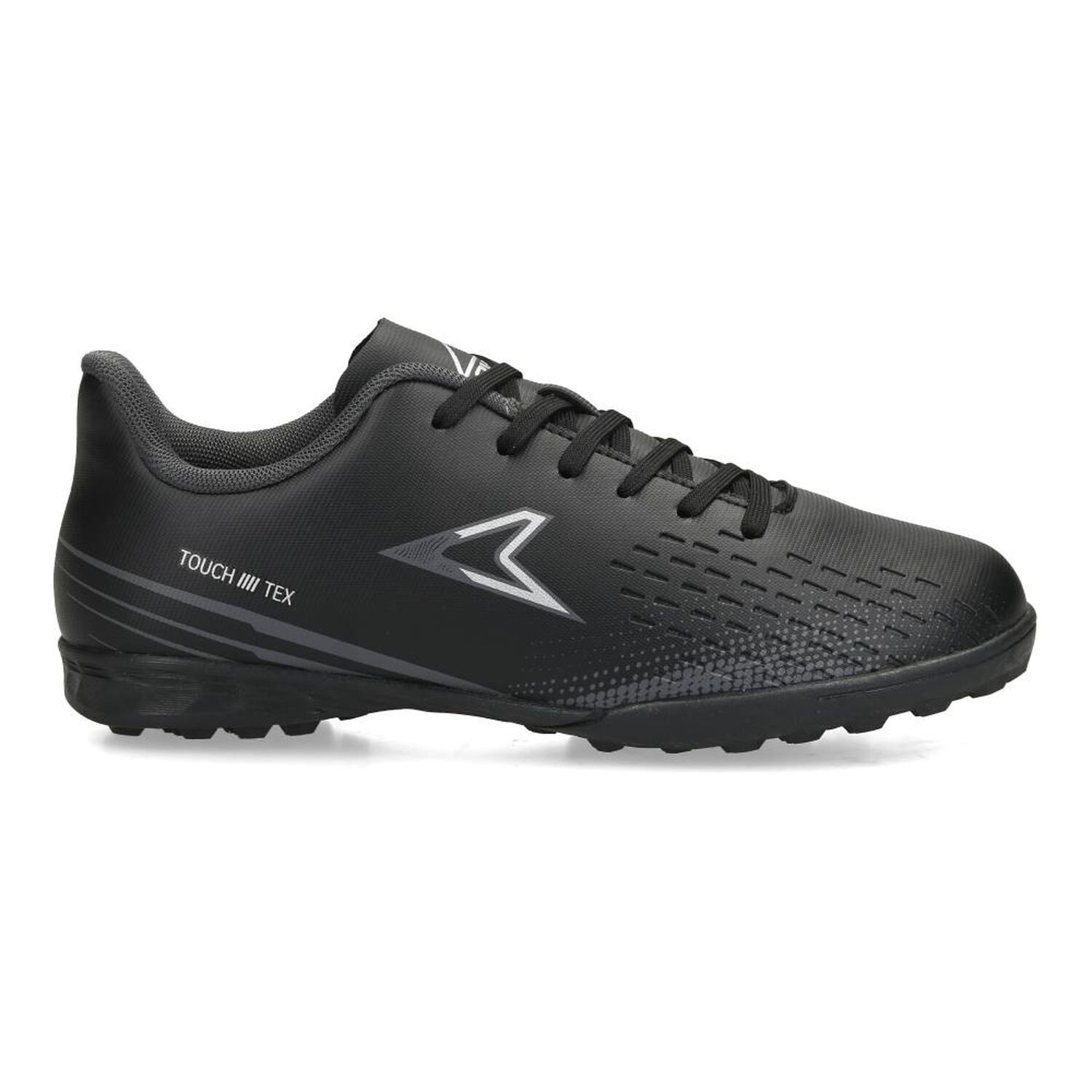 Zapatilla F&uacute;tbol Ni&ntilde;o Power Punt Thunder Negro image number 2.0