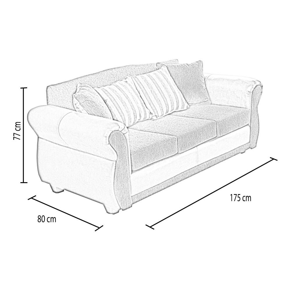 Juego De Living Elegant Detail Artemis / 3-1-1 Cuerpos image number 5.0