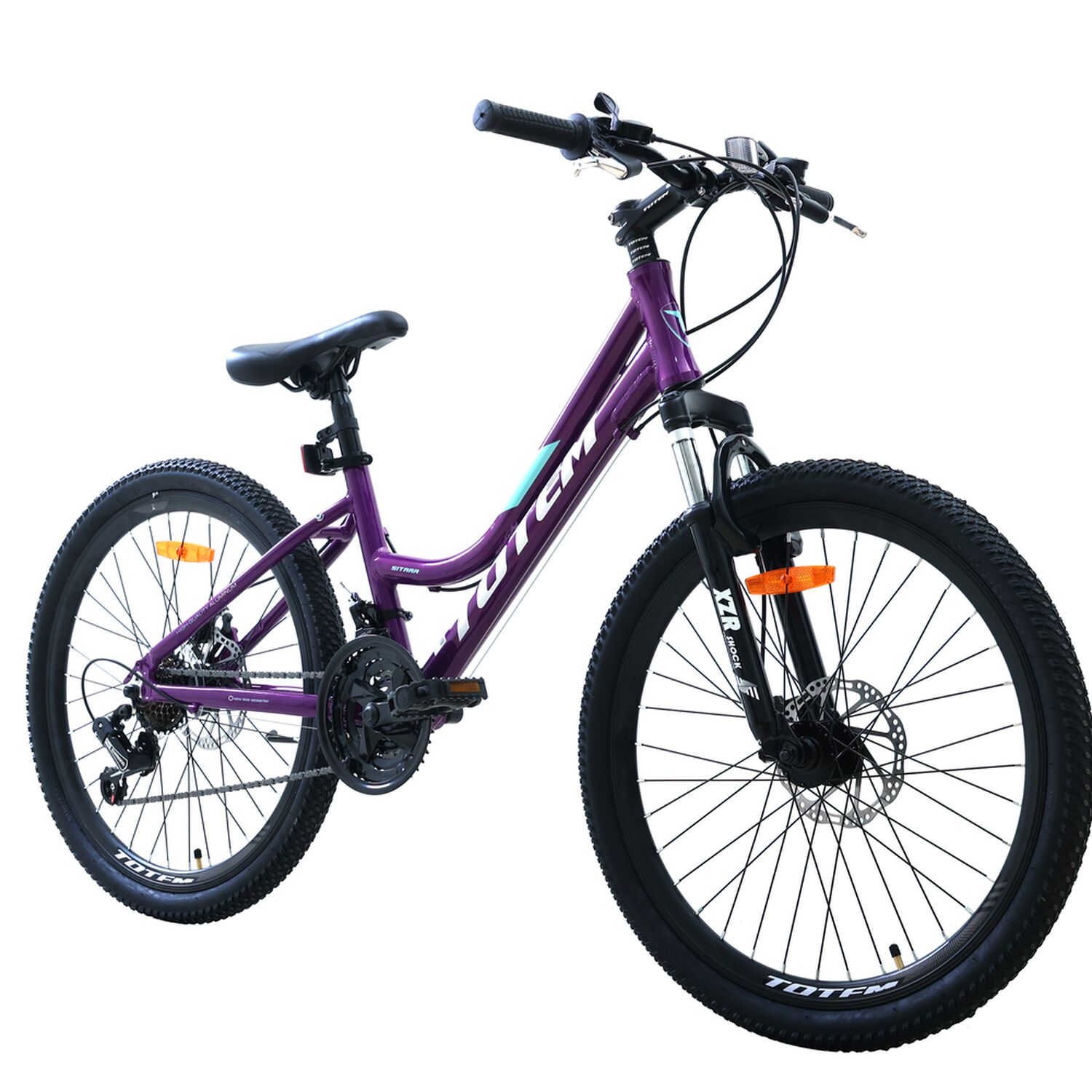Bicicleta Totem Mtb Aro 24 Modelo Sitara Morado image number 1.0