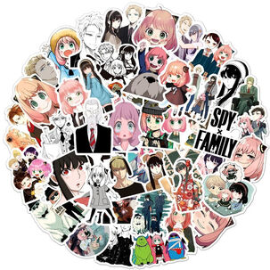 Stickers Spy X Family Anya Pegatinas (100 Unidades)