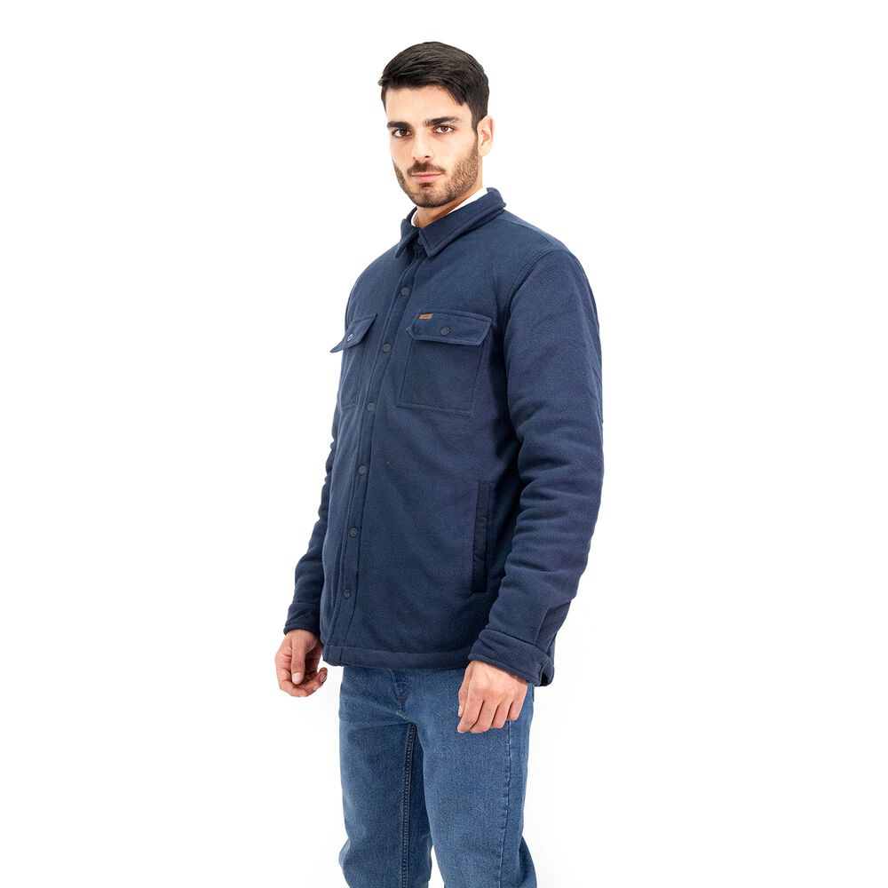 Chaqueta Polar Quebec Grizzly Azul image number 1.0