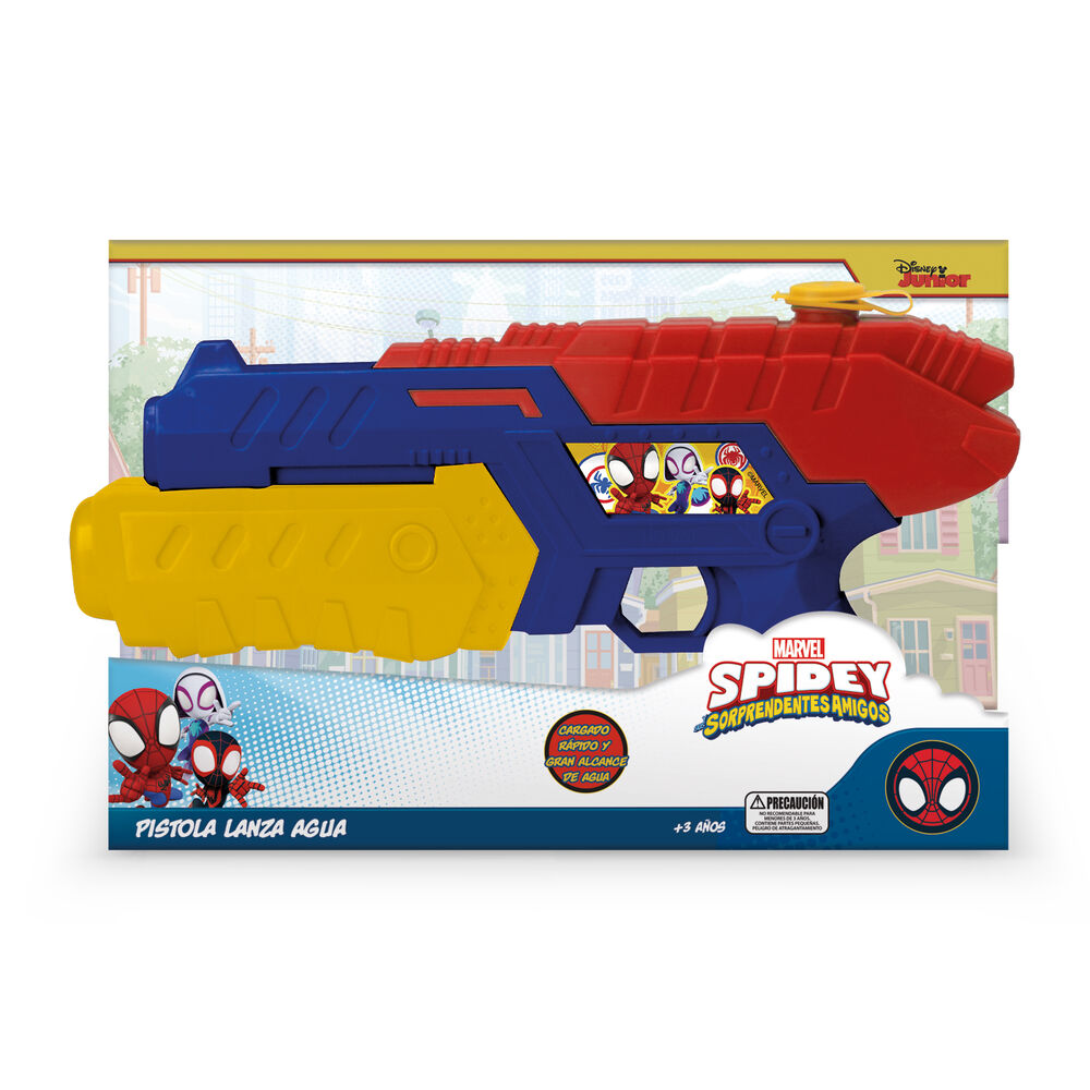 Pistola Lanza Agua 33x18 Cm Spidey Marvel image number 0.0