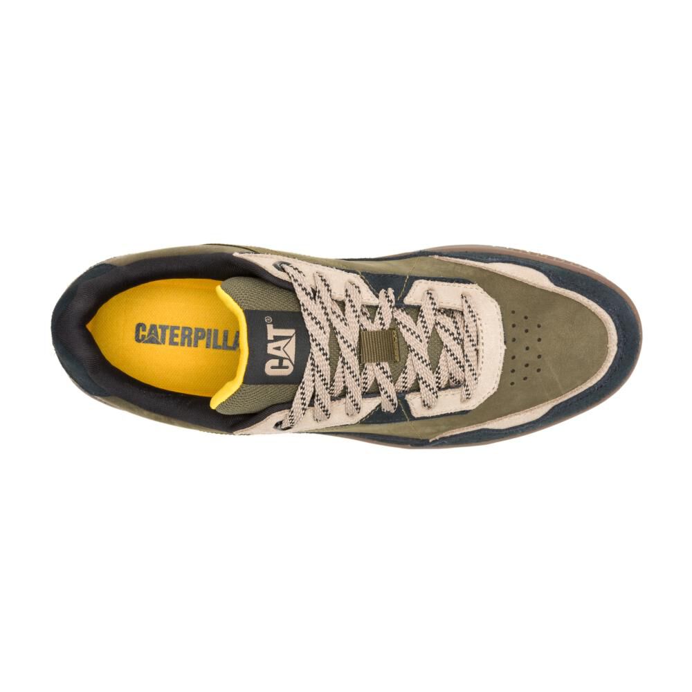 Zapatilla Urbana Cat Hombre Pause Retro Leather image number 4.0
