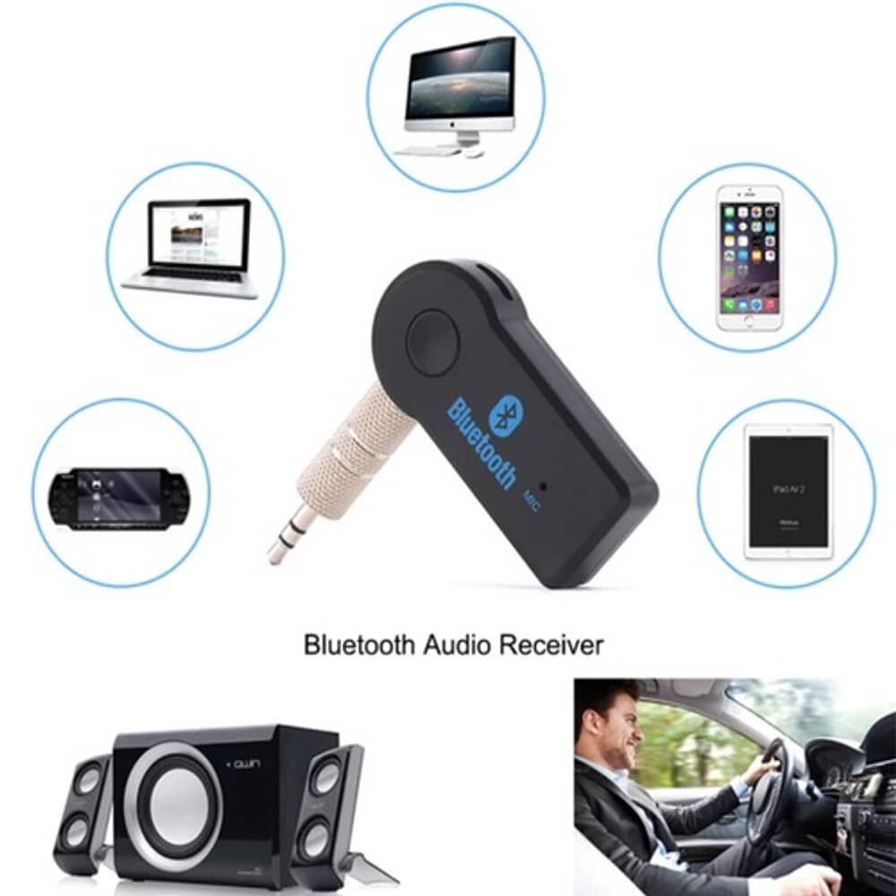 Adaptador Transmisor Receptor Bluetooth Auxiliar Radio Auto Jack 3.5 Plug image number 7.0