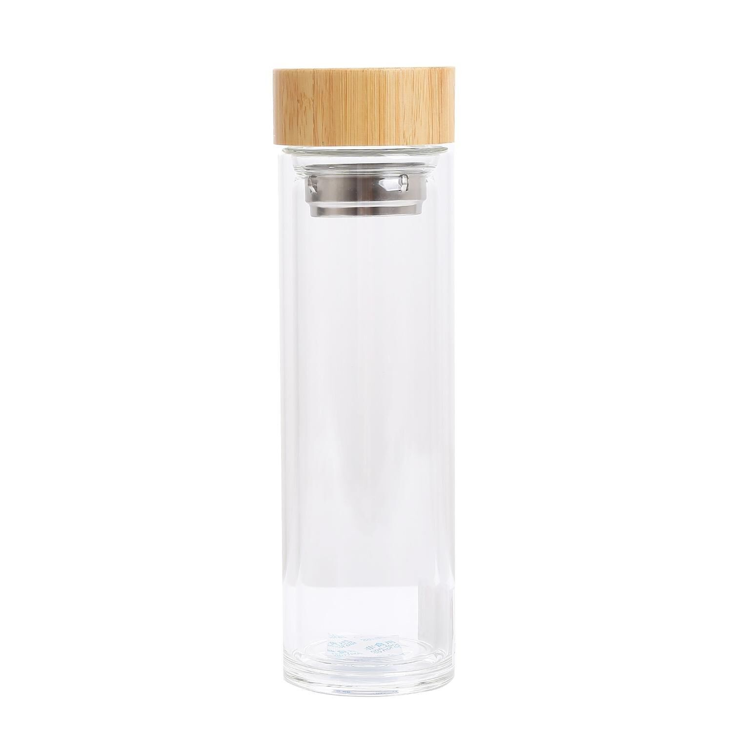 Botella T&eacute;rmica De Borosilicato Con Infusor 500 Ml image number 1.0
