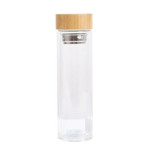 Botella T&eacute;rmica De Borosilicato Con Infusor 500 Ml