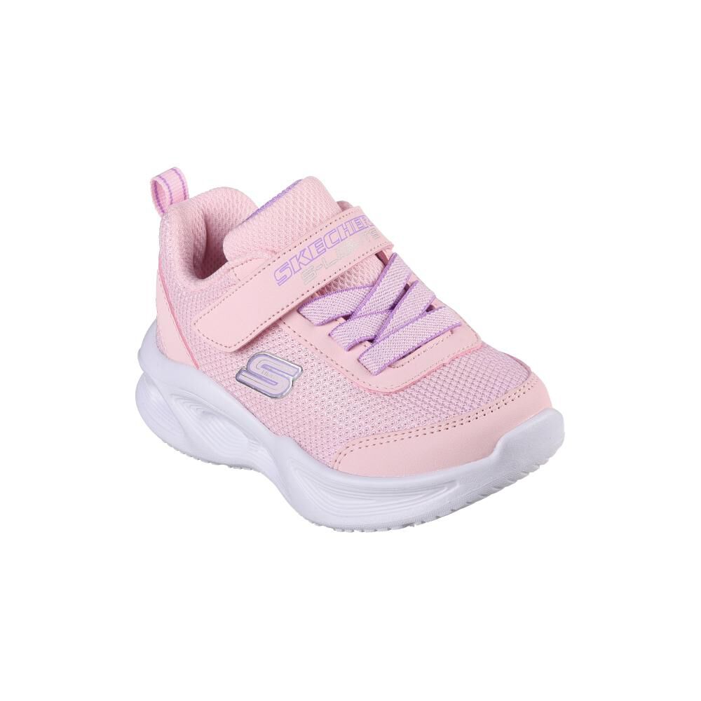 Zapatilla Infantil Niña Skechers Skechers Sola Glow Ltpk image number 3.0