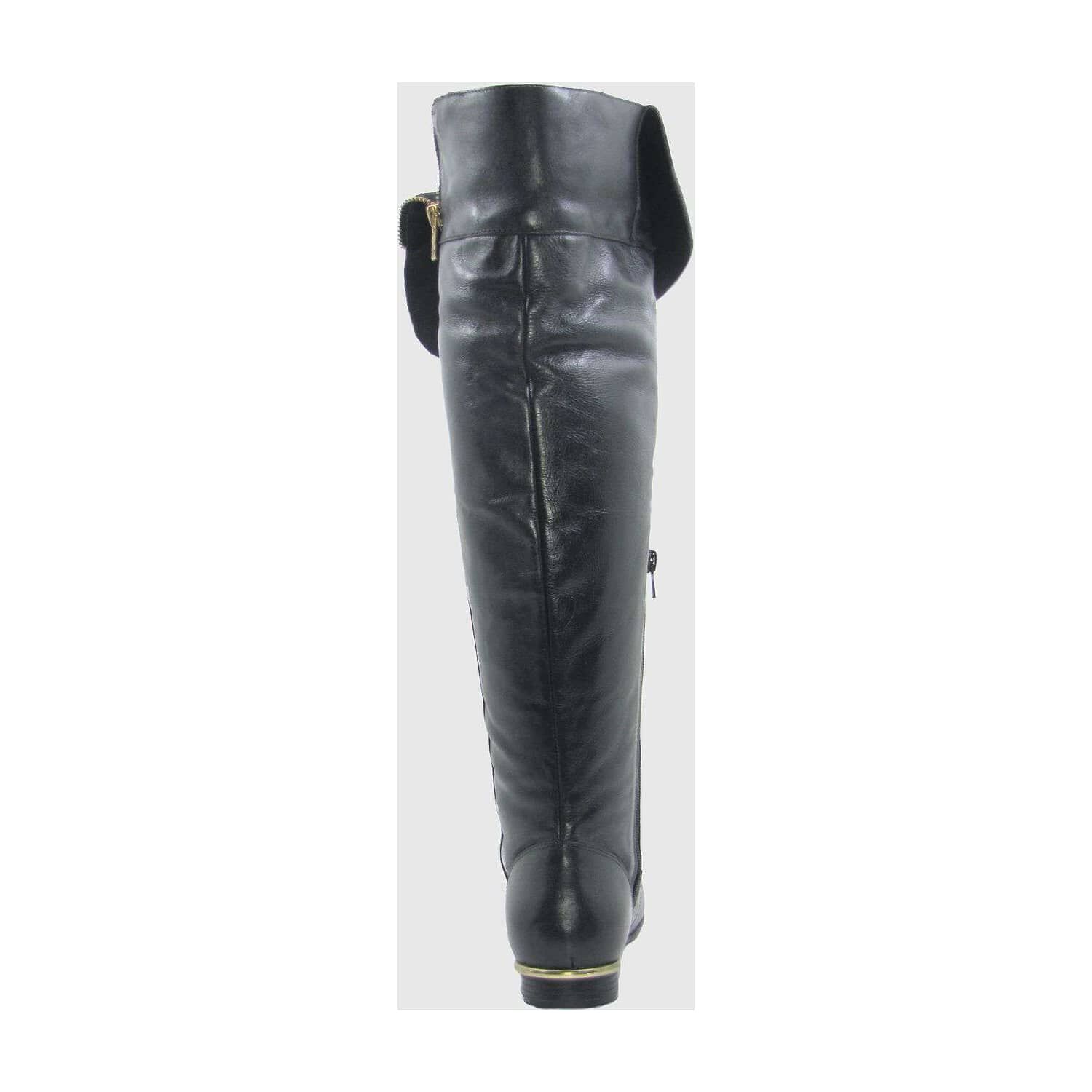 Bota Cuero Negro V&iacute;a Franca Art. 5916015preto image number 1.0